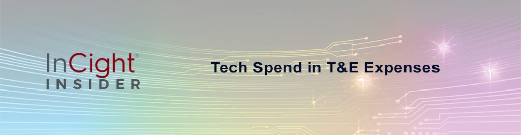 Tech Spend in T&E Expenses InCight Insider