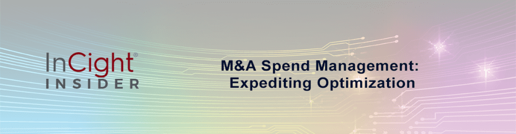 M&A Spend Management: Expediting Optimization